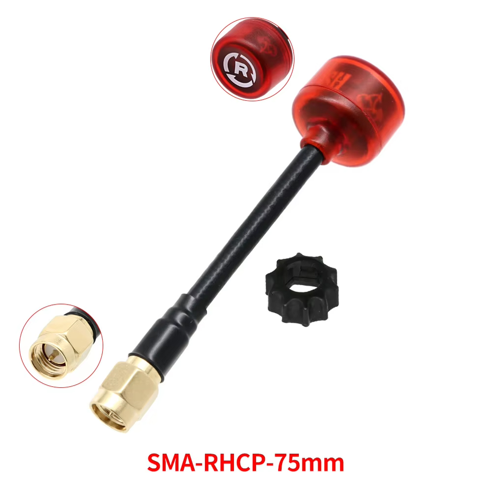 RUSH Cherry FPV 5.8G Antenna L - Drone Racing Goggles recension och pris