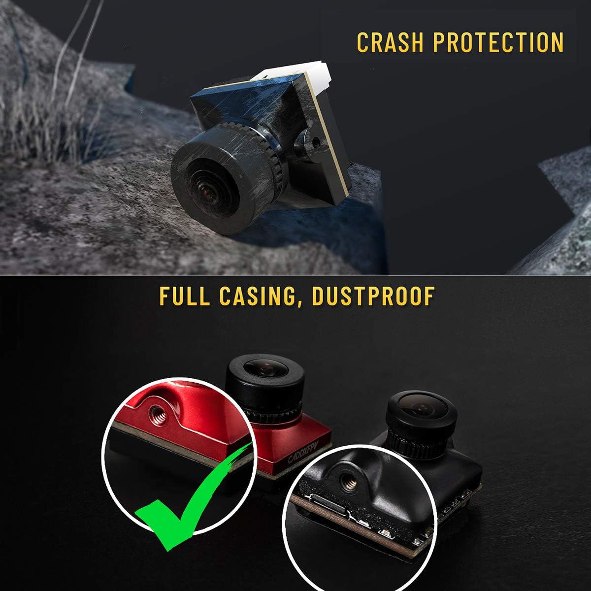 CADDX Micro FPV Camera Ratel 2 - Drone Racing Camera recension och pris